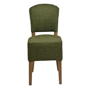 Hanoi Dining Chair In Weathered Oak with Shetland Forest Seatpad (Pack of 2) - HP764 - 3
