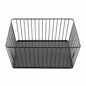 Olympia Wire Food Display Tray Square Black 280x280x100mm - DP673 - 3