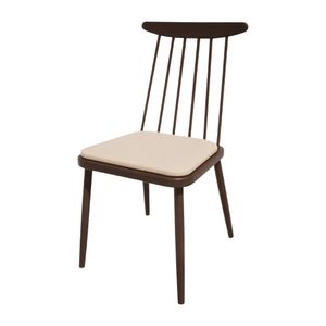 Bolero Bespoke Frank Side Chair Cream/Wenge - HS453 - 1