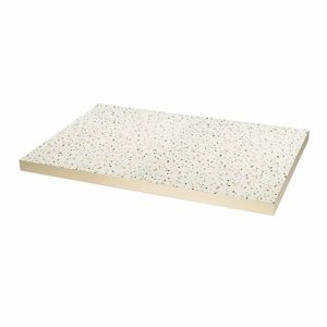 Bolero Terrazzo Style Rectangular Table Top 1100x700mm - DZ874 - 1