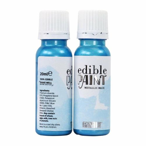PME Edible Paint 20g - Metallic Blue - HU239 - 5