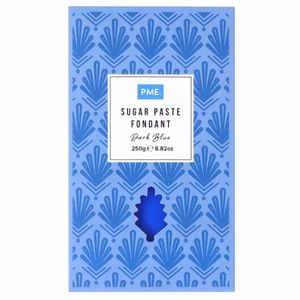 PME Sugar Paste Fondant Dark Blue 250g - HU305 - 1