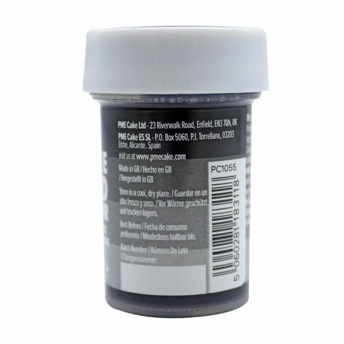 PME Concentrated Paste Food Colour - Midnight Black 25g - HU315 - 2