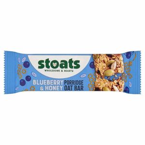 Stoats Blueberry & Honey Oat Bars 42g (Pack of 24) - HS857 - 1