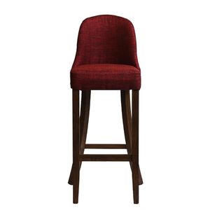 Kilsby Bar Chair in Vintage with Shetland Scarlett Seat - HX907 - 1
