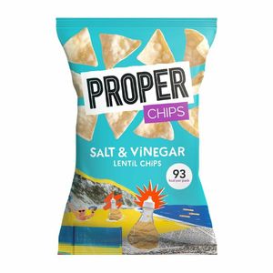 Properchips Impulse Salt & Vinegar Lentil Chips 20g (Pack of 24) - HS876 - 1