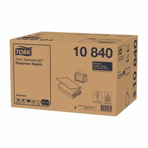 Tork Xpressnap White Dispenser Napkin 1Ply (Pack of 9000) - HX965 - 1