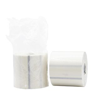 DateCodeGenie 75mm Circle Clear Blank Permanent Labels (Pack of 2x 500 Rolls) - HW539 - 3