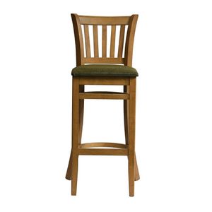 Manhattan Bar Chair in Weathered Oak with Shetland Forest Seat - HX868 - 1