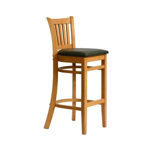 Manhattan Bar Chair in Soft Oak with Bison Cedar Seat - HX859 - 3
