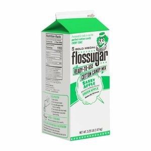 Flossugar Green Apple Ready to Use Cotton Candy Mix 1.47kg - HS996 - 3