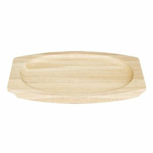 Olympia Hevea Board for Cast Iron Oval Sizzler 335x205mm for GJ557 - FW979 - 3