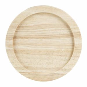 Olympia Hevea Board for Cast Iron Round Eared Dish 235mm for FW816 - FU294 - 3