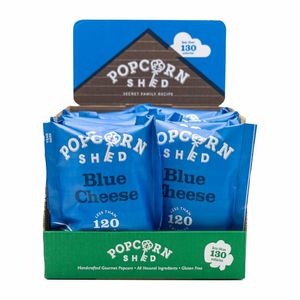 Popcorn Shed Blue Cheese Popcorn Snack Pack 16g (Pack of 16) - KA531 - 3