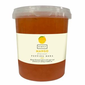 Simply Mango Popping Boba 870g - KA371 - 1