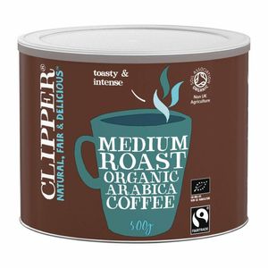 Clipper Fairtrade Organic Arabica Coffee 500g - KA507 - 1