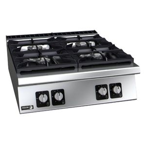 Fagor 900 Series 4 Burner Countertop Gas Hob 21kW - HY820 - 1