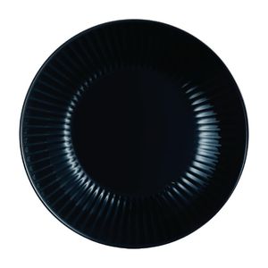 Luminarc Cottage Black Rimless Pasta/Soup Bowls 220mm (Pack of 24) - HZ475 - 1