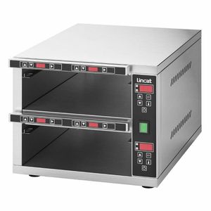 Lincat Panther Hot Hold Bins 2x GN1/1 HHB12100T - HZ398 - 3
