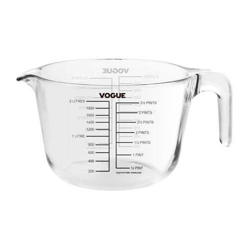 Vogue Glass Measuring Jug 2000ml - DP118 - 1