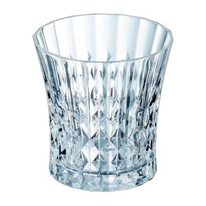 Cristal d'Arques Lady Diamond Old Fashioned Glasses 270ml (Pack of 8) - HY878 - 3