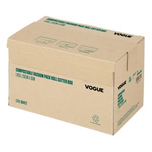 Vogue Compostable Vacuum Pack Roll Cutter Box 20cm x 30m - AT477 - 3