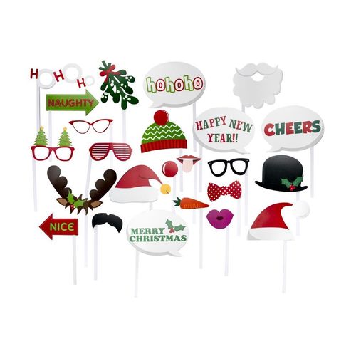 Swantex Festive Selfie Photo Kit (Pack of 8) - HY183 - 3