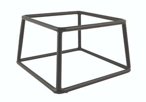 Genware Black Anti-Slip Buffet Riser 18 x 10cm - 1