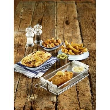Large Rect. Serving Basket 26X13X4.5cm (Pack of 6) - 2