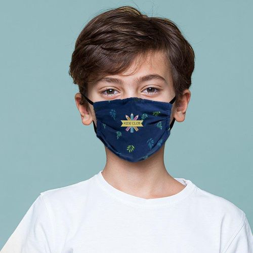 Custom Branded Children's Custom Fabric Face Mask - 1