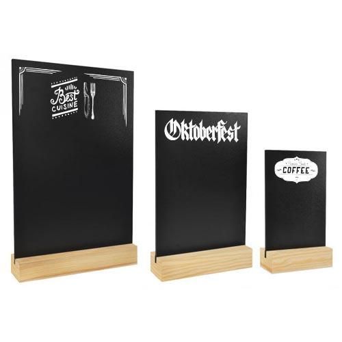 Custom Branded Tabletop Menu Chalkboard A4 - 2
