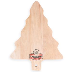Custom Branded Tree Shape Wooden Chopping Board (30x23cm) - 1