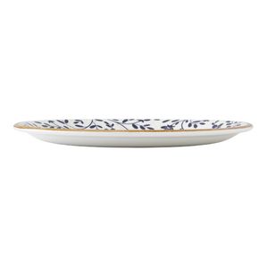 Steelite Performance Flora Coupe Plates Blue 252mm (Pack of 12) - VV4602 - 3