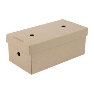 Fiesta Compostable Fold-Out Takeaway Boxes (100 Pack) - HP943 - 1