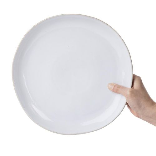 Olympia Raw Recycled Clay Natural Coupe Plates 260mm (6 Pack) - HS331 - 10