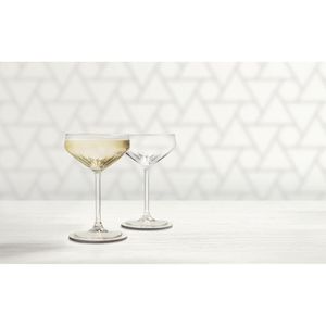 Royal Leerdam Adora Coupe Glasses 300ml/10.5oz (6 Pack) - JD370 - 3