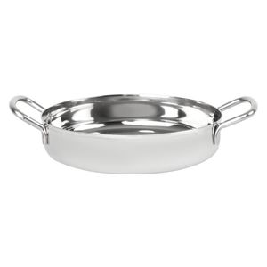 Olympia Table Presentation Double Handle Dish Stainless Steel 150mm - HY101 - 1