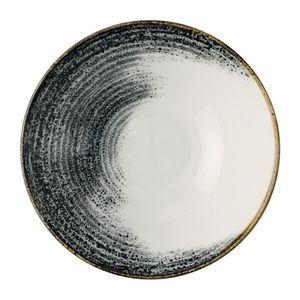 Churchill Homespun Accents Black Evolve Deep Bowls 220mm (6 Pack) - JA060 - 1