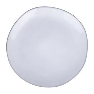 Olympia Raw Recycled Clay Charcoal Coupe Plates 220mm (6 Pack) - HS336 - 1