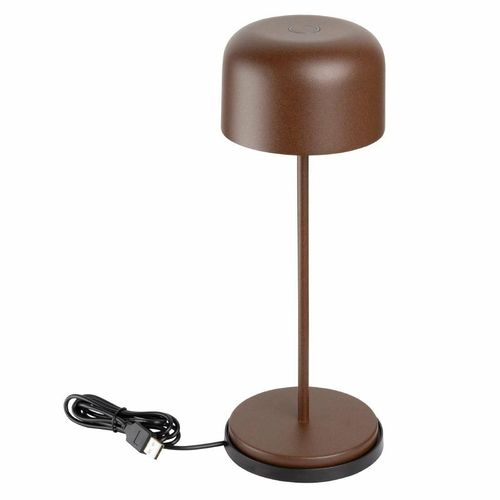 Olympia Siena Table Lamp Round Dome Chestnut 300mm - HZ209 - 2