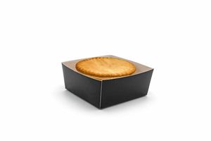 Compostable Black Pie Tray (Case of 500) - 1