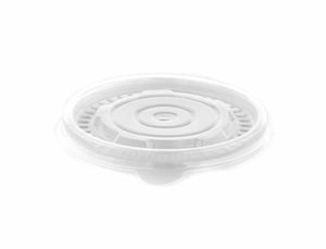 6/8/12/16oz PP Lid for Kraft Paper Container (Case of 500) - 1
