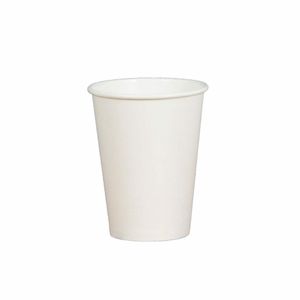 12oz Single Wall White Paper Cup (Case of 1000) - 3