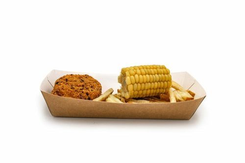 Compostable Kraft Meal Tray (Case of 500) - 4