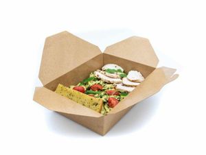 No.3 Leak Proof Kraft Deli Box (Case of 200) - 1