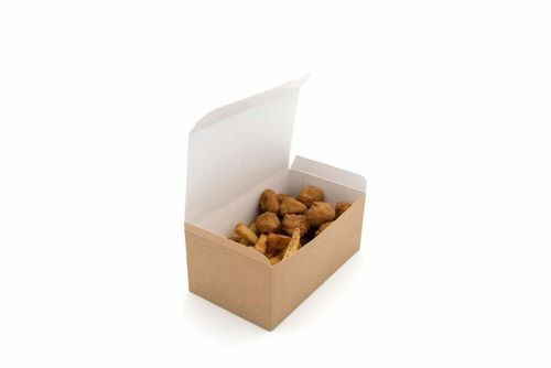 Small Kraft Compostable Chicken Box (Case of 500) - 1