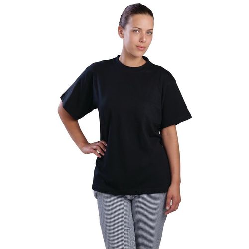 Nisbets Essentials T-Shirts Black Small (10 Pack) - SA842 - 4