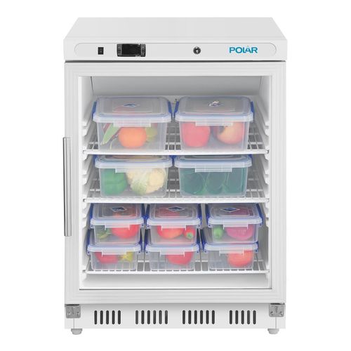 Polar C-Series Undercounter Display Fridge 150Ltr White - CZ785 - 4