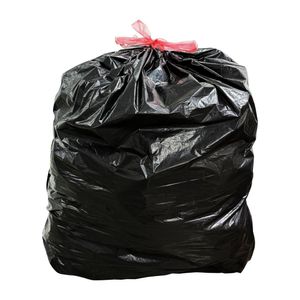 Nisbets Essentials Medium Duty Bin Bags Black 70Ltr (50 Pack) - JA599 - 1