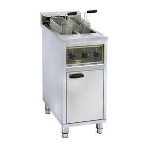 Rollergrill Twin Tank Electric Freestanding Fryer 20Ltr - HW157 - 1